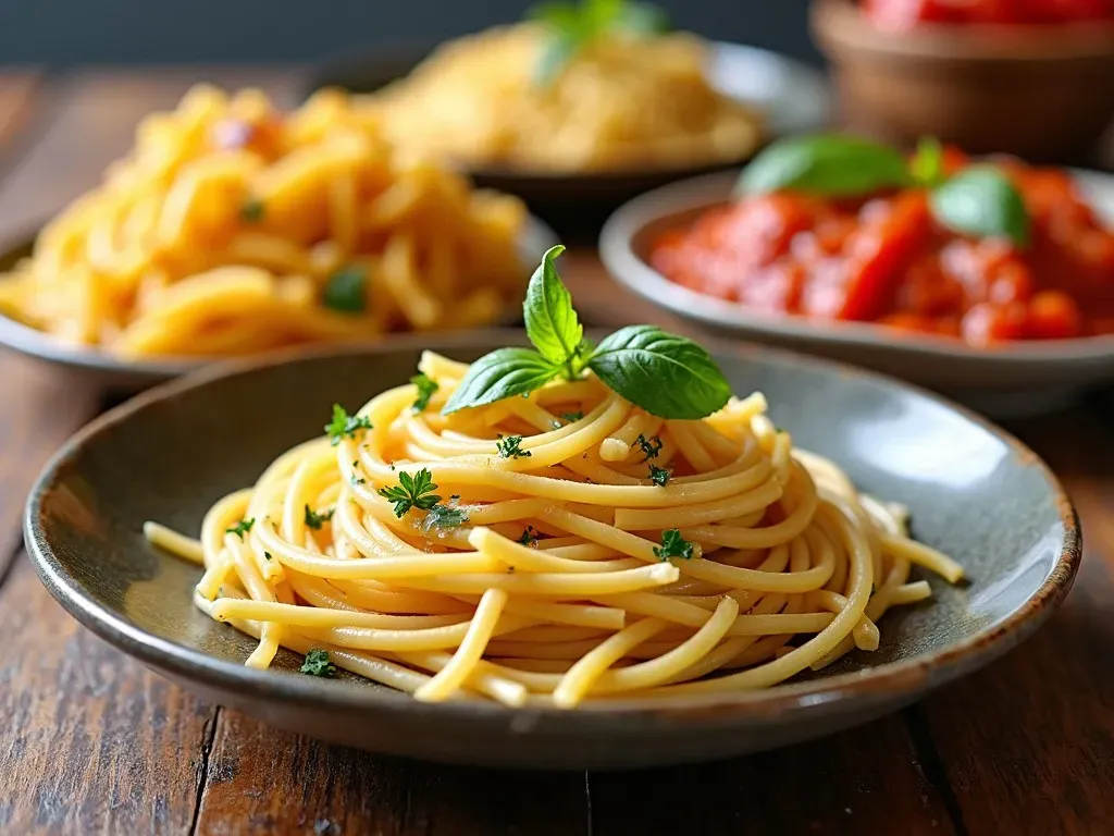 パスタ料理の例